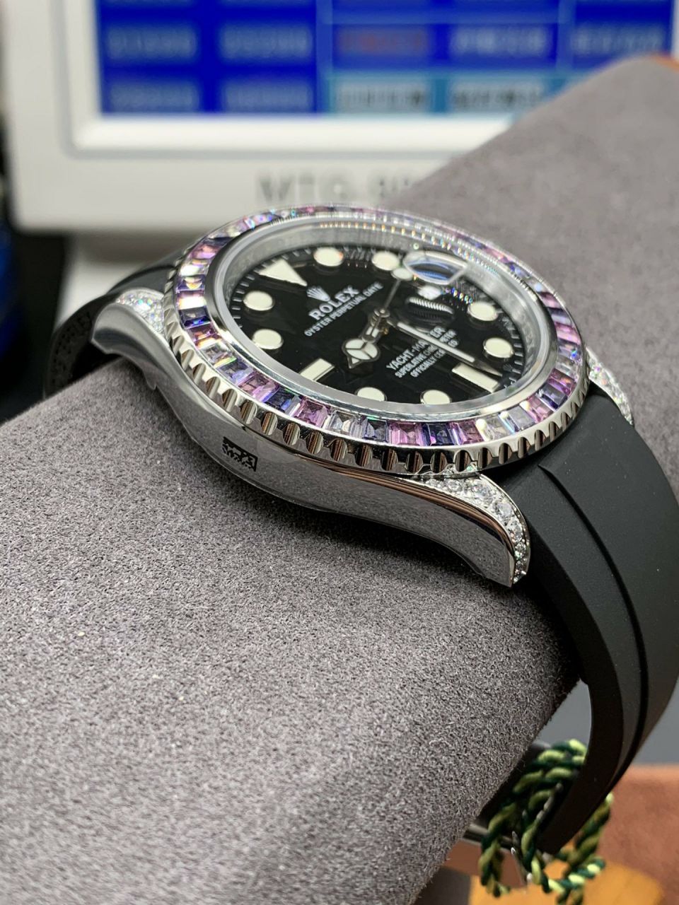 Jvs Rolex  Yacht-Master VIP Hidden  Baby  breath  replica imitation M226679TBR，M226679TBR-0001 watches  / R886