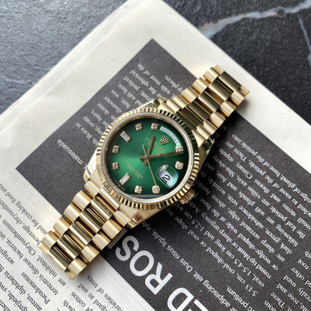 顶配 Customized Rolex Day-Date  replica imitation m128238-0008 watches  / R887