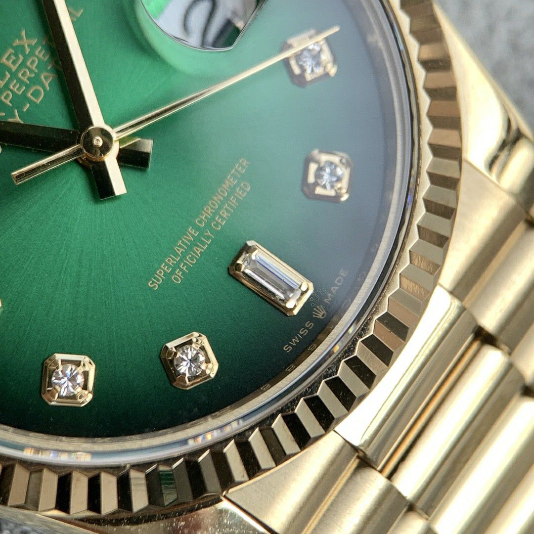 Rolex Day-Date  blue 松石100% replica imitation  watchm128238-0071 watches  / R889