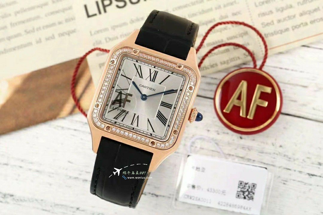 AFCartier Santos large  Medium  set WJSA0016，WJSA0017，WJSA0019TOP replica imitation  watch / K377