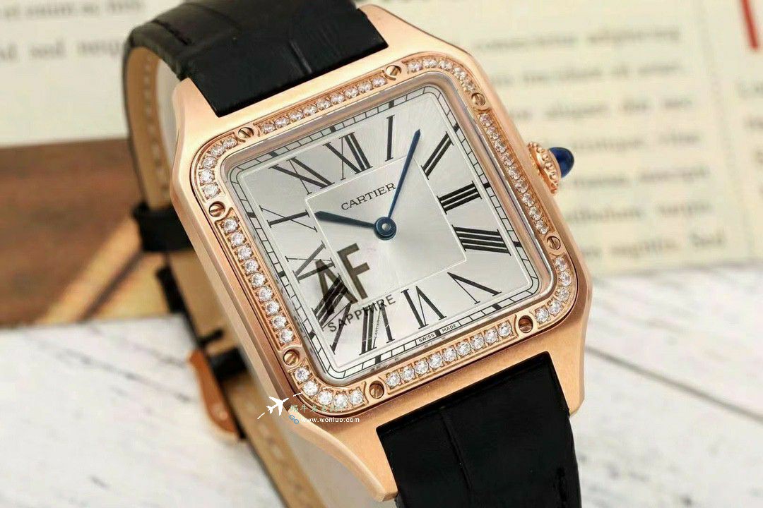 AFCartier Santos large  Medium  set WJSA0016，WJSA0017，WJSA0019TOP replica imitation  watch / K377