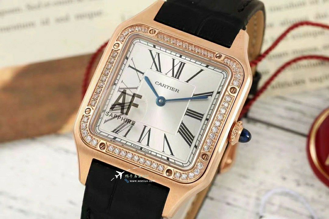 AFCartier Santos large  Medium  set WJSA0016，WJSA0017，WJSA0019TOP replica imitation  watch / K377