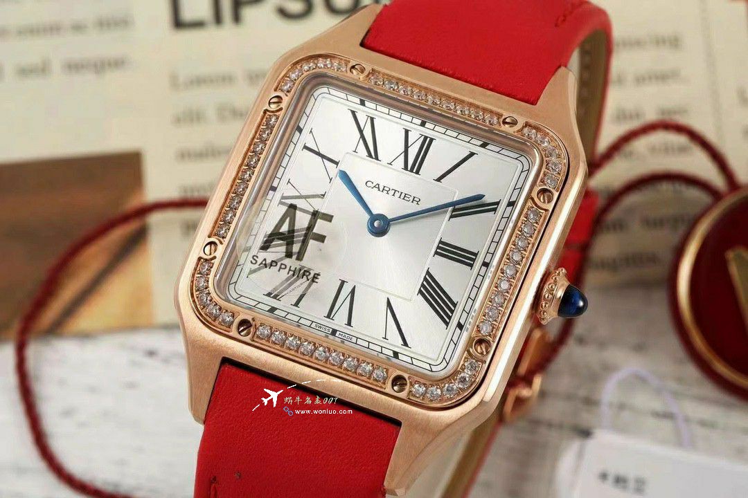 AFCartier Santos large  Medium  set WJSA0016，WJSA0017，WJSA0019TOP replica imitation  watch / K377