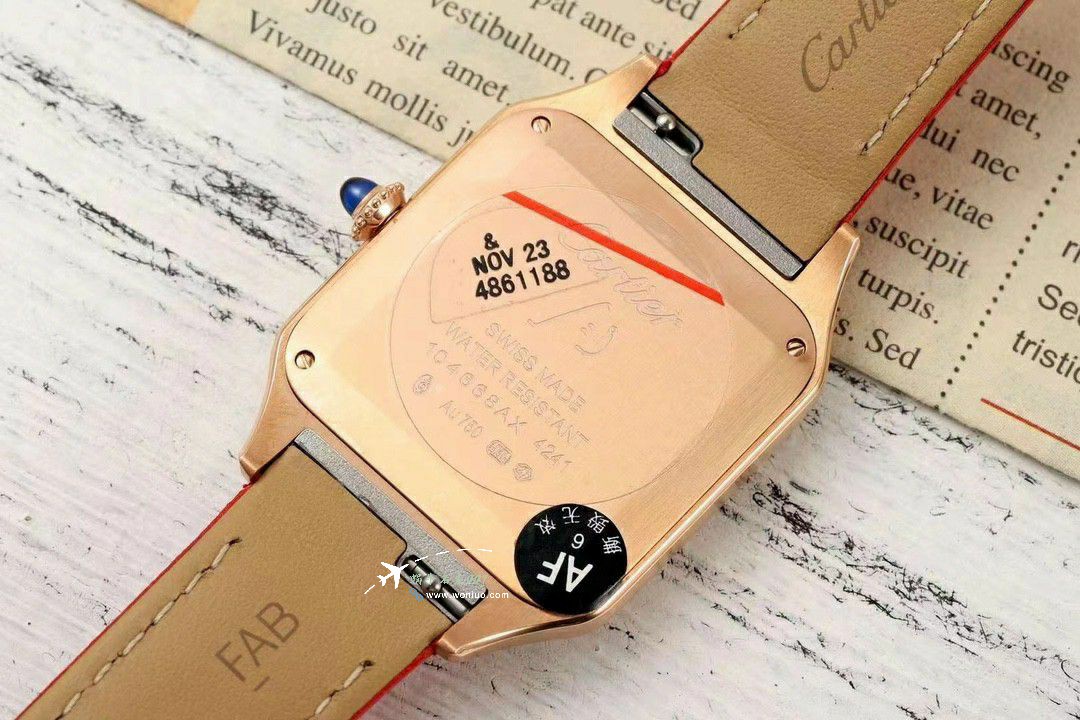 AFCartier Santos large  Medium  set WJSA0016，WJSA0017，WJSA0019TOP replica imitation  watch / K377