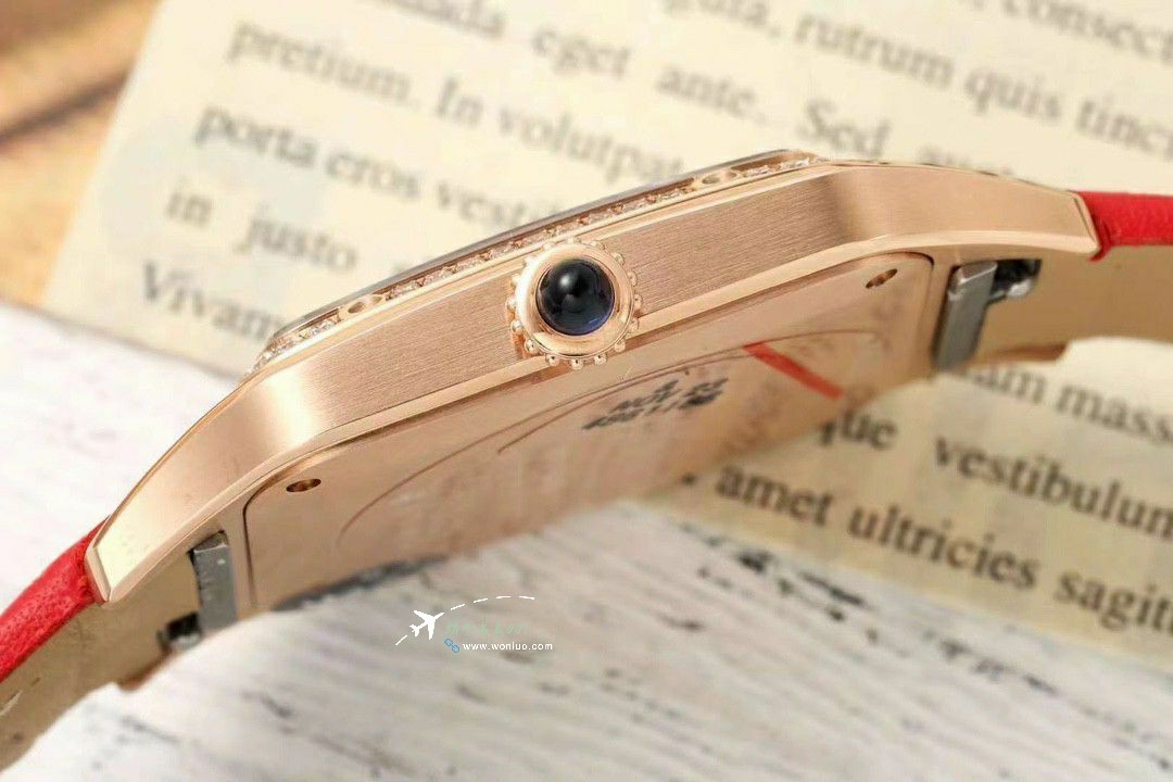 AFCartier Santos large  Medium  set WJSA0016，WJSA0017，WJSA0019TOP replica imitation  watch / K377