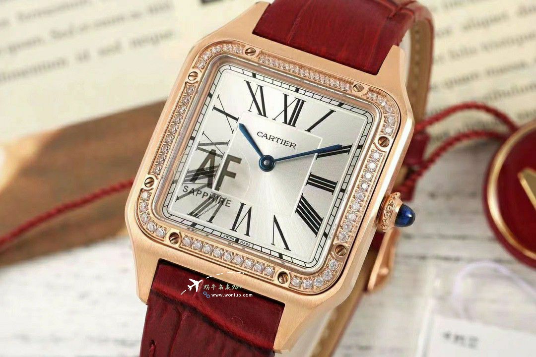 AFCartier Santos large  Medium  set WJSA0016，WJSA0017，WJSA0019TOP replica imitation  watch / K377