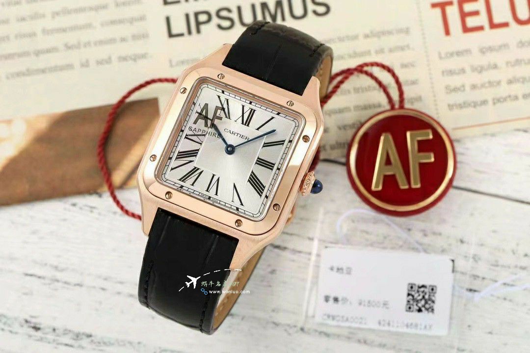 AFCartier Santos large  Medium  set WJSA0016，WJSA0017，WJSA0019TOP replica imitation  watch / K377