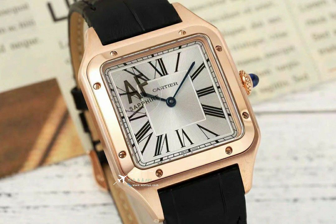 AFCartier Santos large  Medium  set WJSA0016，WJSA0017，WJSA0019TOP replica imitation  watch / K377