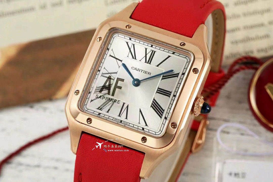 AFCartier Santos large  Medium  set WJSA0016，WJSA0017，WJSA0019TOP replica imitation  watch / K377