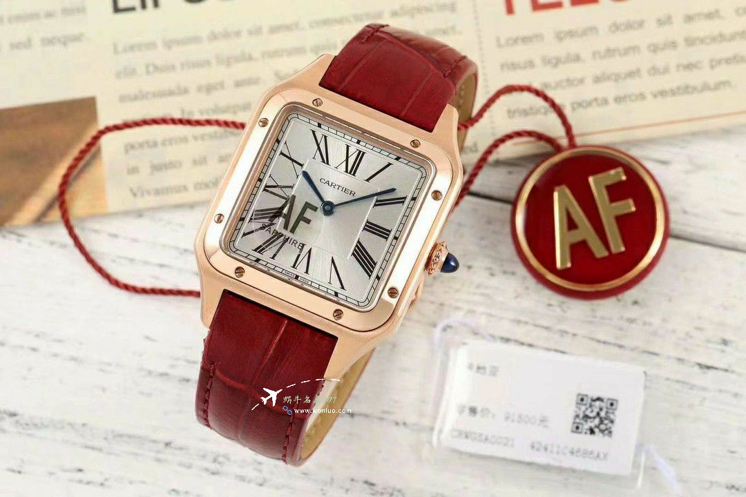 AFCartier Santos large  Medium  set WJSA0016，WJSA0017，WJSA0019TOP replica imitation  watch / K377