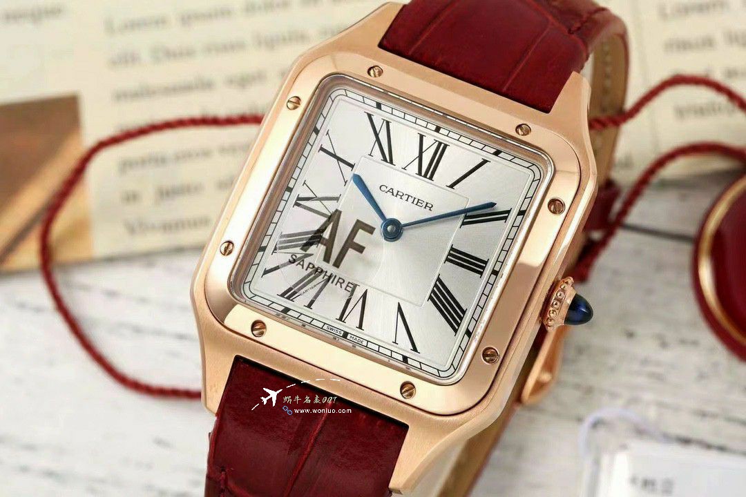 AFCartier Santos large  Medium  set WJSA0016，WJSA0017，WJSA0019TOP replica imitation  watch / K377