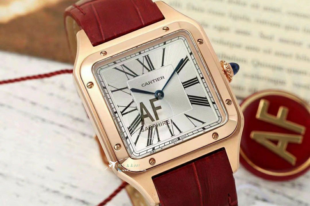 AFCartier Santos large  Medium  set WJSA0016，WJSA0017，WJSA0019TOP replica imitation  watch / K377