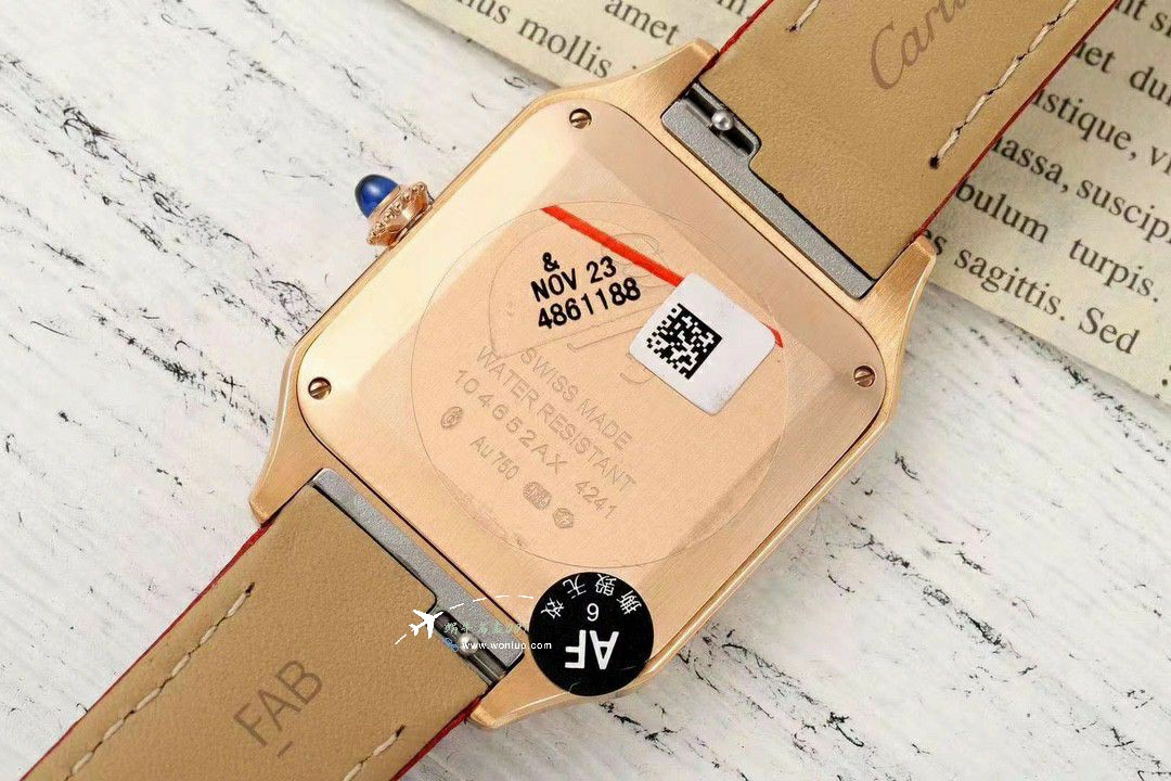 AFCartier Santos large  Medium  set WJSA0016，WJSA0017，WJSA0019TOP replica imitation  watch / K377