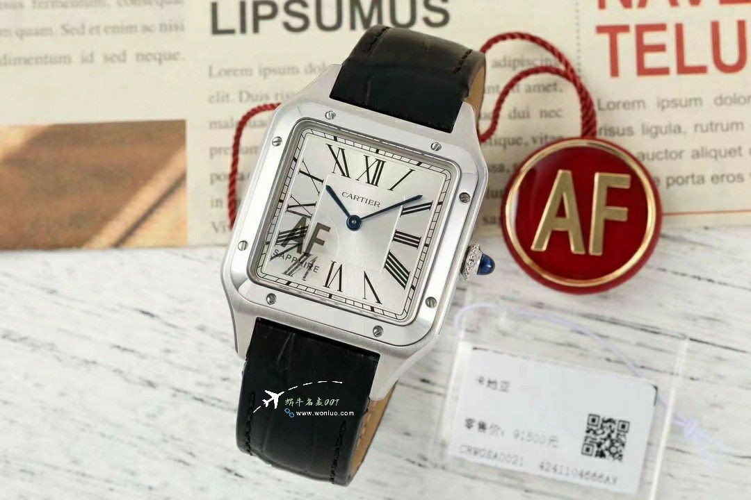 AFCartier Santos large  Medium  set WJSA0016，WJSA0017，WJSA0019TOP replica imitation  watch / K377