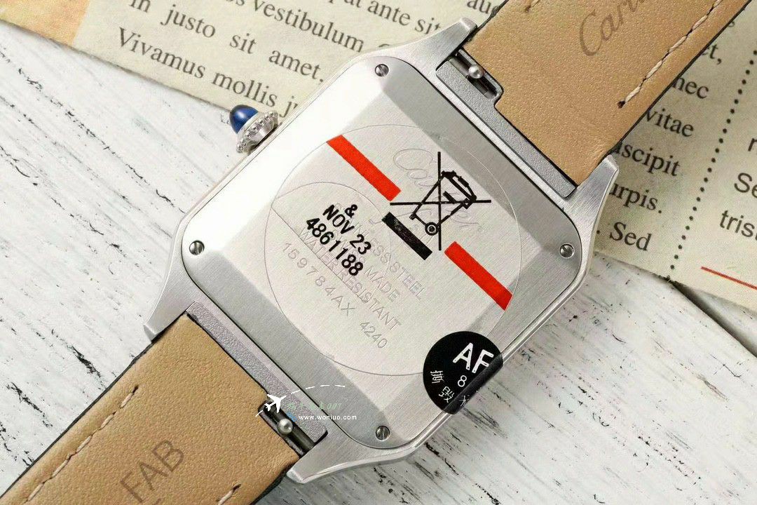 AFCartier Santos large  Medium  set WJSA0016，WJSA0017，WJSA0019TOP replica imitation  watch / K377