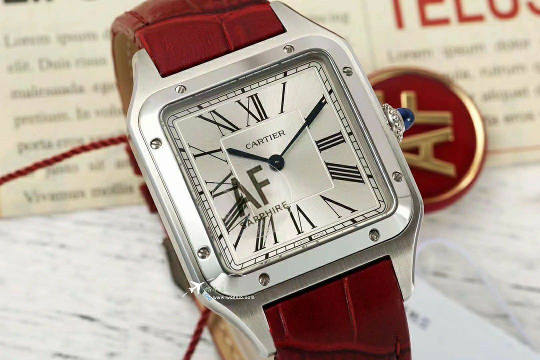 AFCartier Santos large  Medium  set WJSA0016，WJSA0017，WJSA0019TOP replica imitation  watch / K377