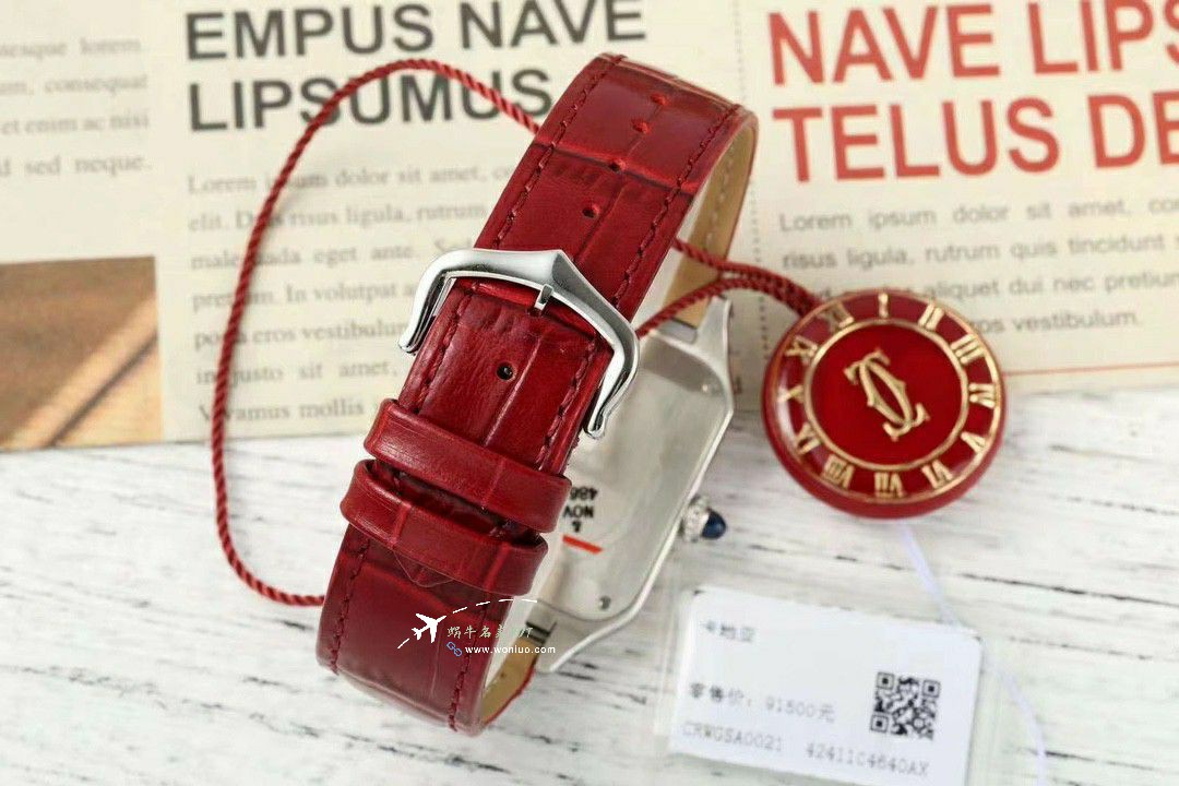 AFCartier Santos large  Medium  set WJSA0016，WJSA0017，WJSA0019TOP replica imitation  watch / K377