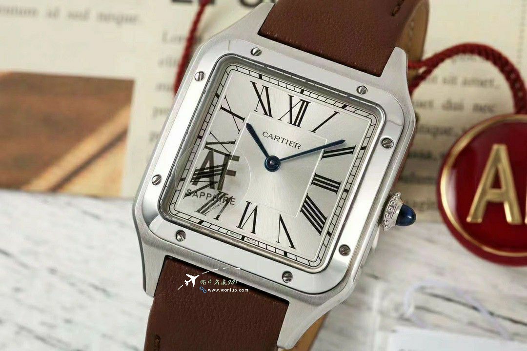 AFCartier Santos large  Medium  set WJSA0016，WJSA0017，WJSA0019TOP replica imitation  watch / K377