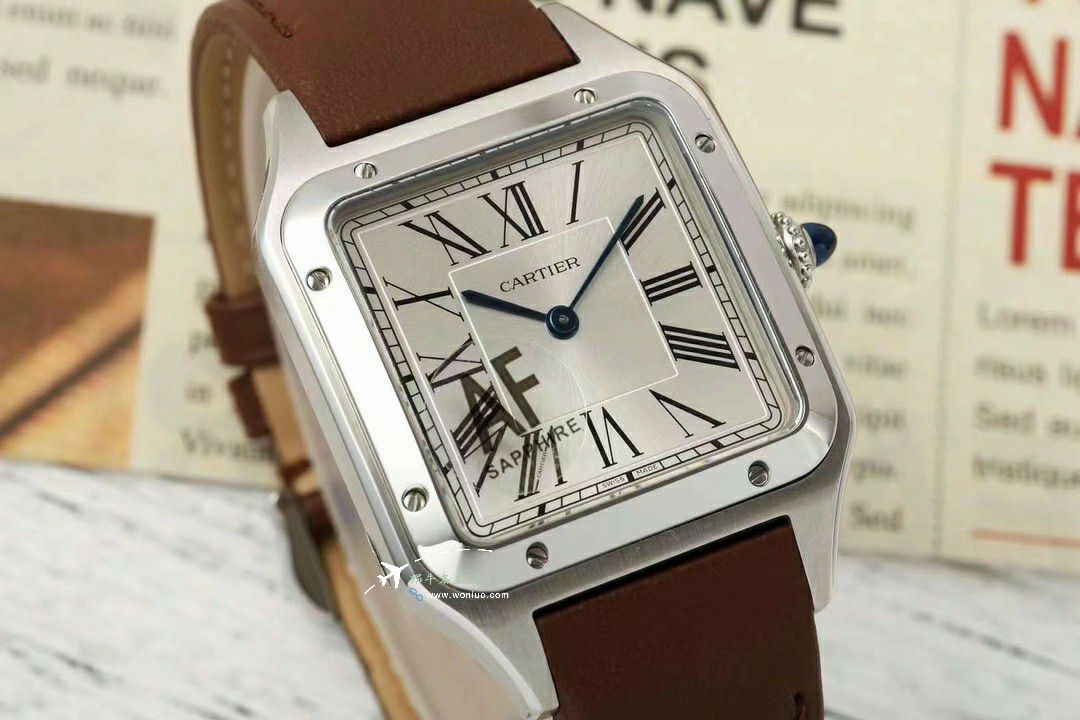 AFCartier Santos large  Medium  set WJSA0016，WJSA0017，WJSA0019TOP replica imitation  watch / K377