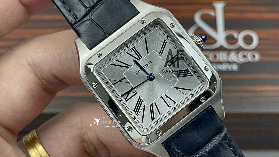 AFCartier Santos large  Medium  set WJSA0016，WJSA0017，WJSA0019TOP replica imitation  watch / K377