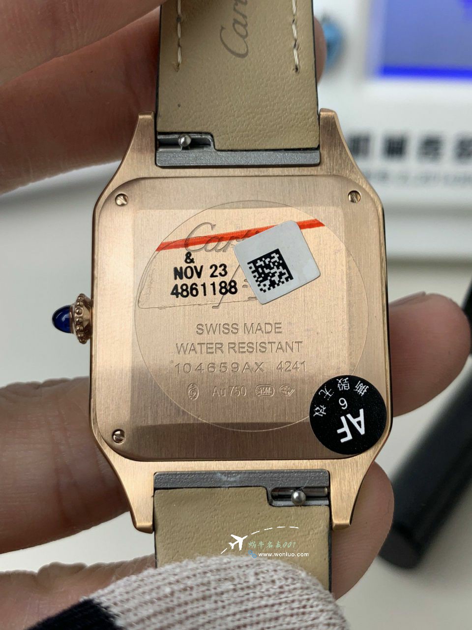 AFCartier Santos large  Medium  set WJSA0016，WJSA0017，WJSA0019TOP replica imitation  watch / K377