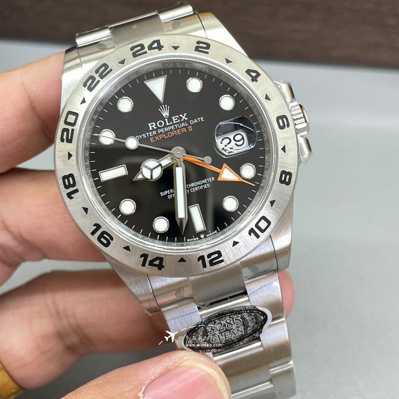 clean Factory Rolex Explorer  二代m226570-0002TOP replica imitation  watch