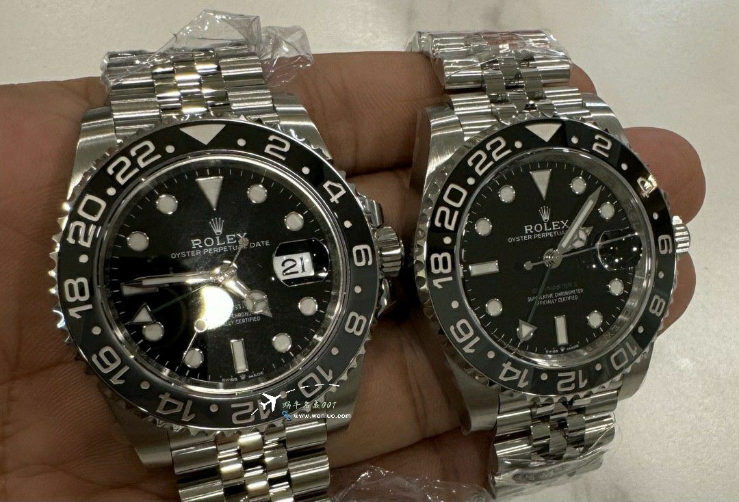 Rolex GMT-Master m126710grnr-0003黑 Gray  Preserved egg bezel  clean Factory  real 品对比TOP replica imitation  watch / R893