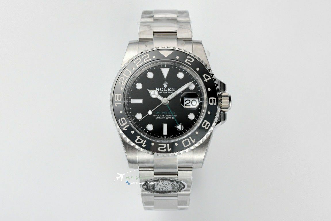 Rolex GMT-Master m126710grnr-0003黑 Gray  Preserved egg bezel  clean Factory  real 品对比TOP replica imitation  watch / R893