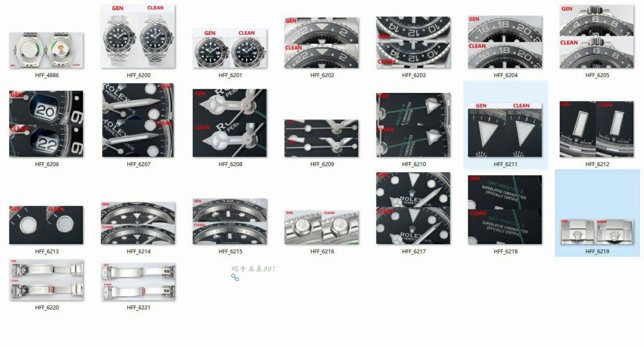 Rolex GMT-Master m126710grnr-0003黑 Gray  Preserved egg bezel  clean Factory  real 品对比TOP replica imitation  watch / R893