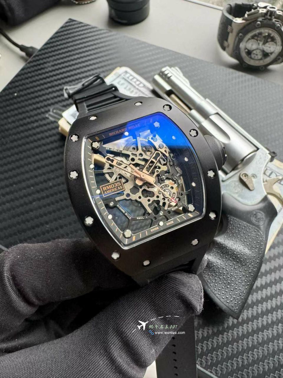 sonicRichard MillerRICHARD MILLE RM 035 Americas TOP imitation  replica  watch美国大金牛纪念版 / sonicrm035