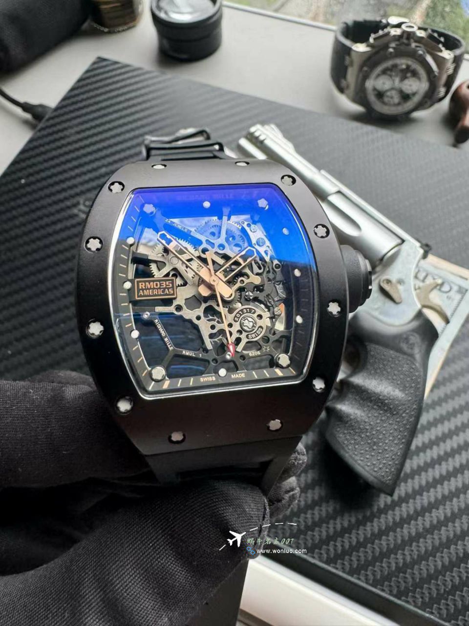 sonicRichard MillerRICHARD MILLE RM 035 Americas TOP imitation  replica  watch美国大金牛纪念版 / sonicrm035