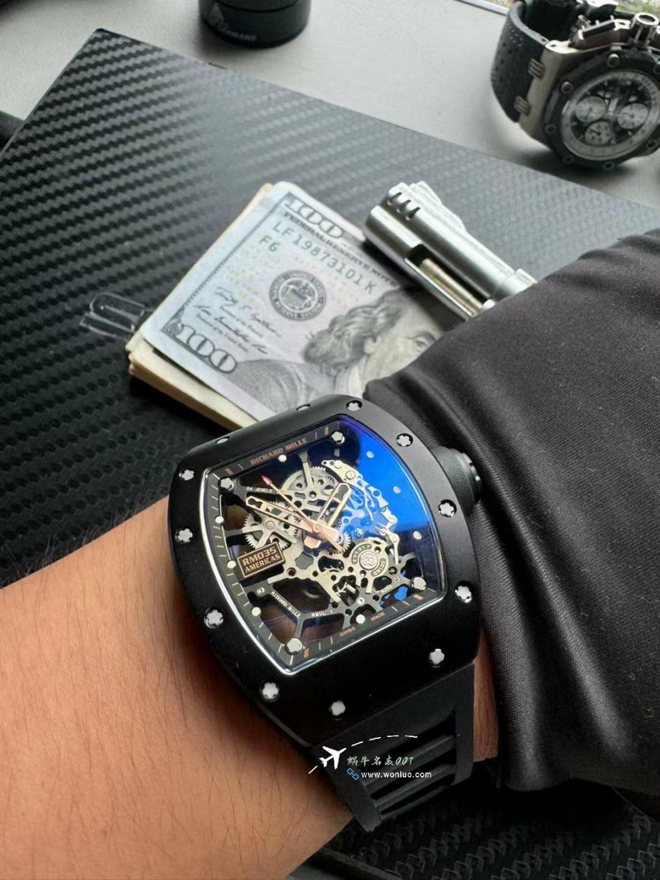sonicRichard MillerRICHARD MILLE RM 035 Americas TOP imitation  replica  watch美国大金牛纪念版 / sonicrm035