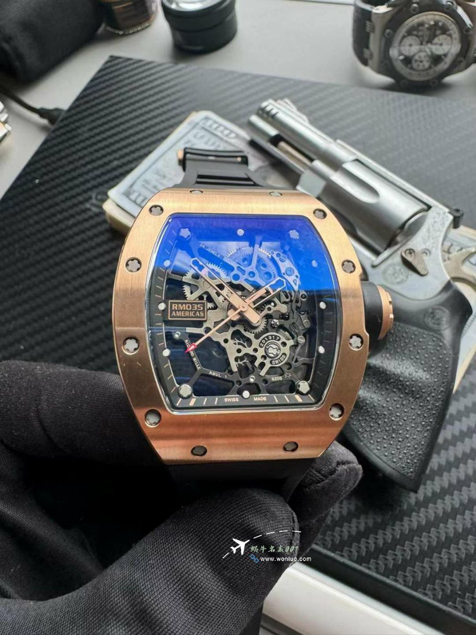sonicRichard MillerRICHARD MILLE RM 035 Americas TOP imitation  replica  watch美国大金牛纪念版 / sonicrm035