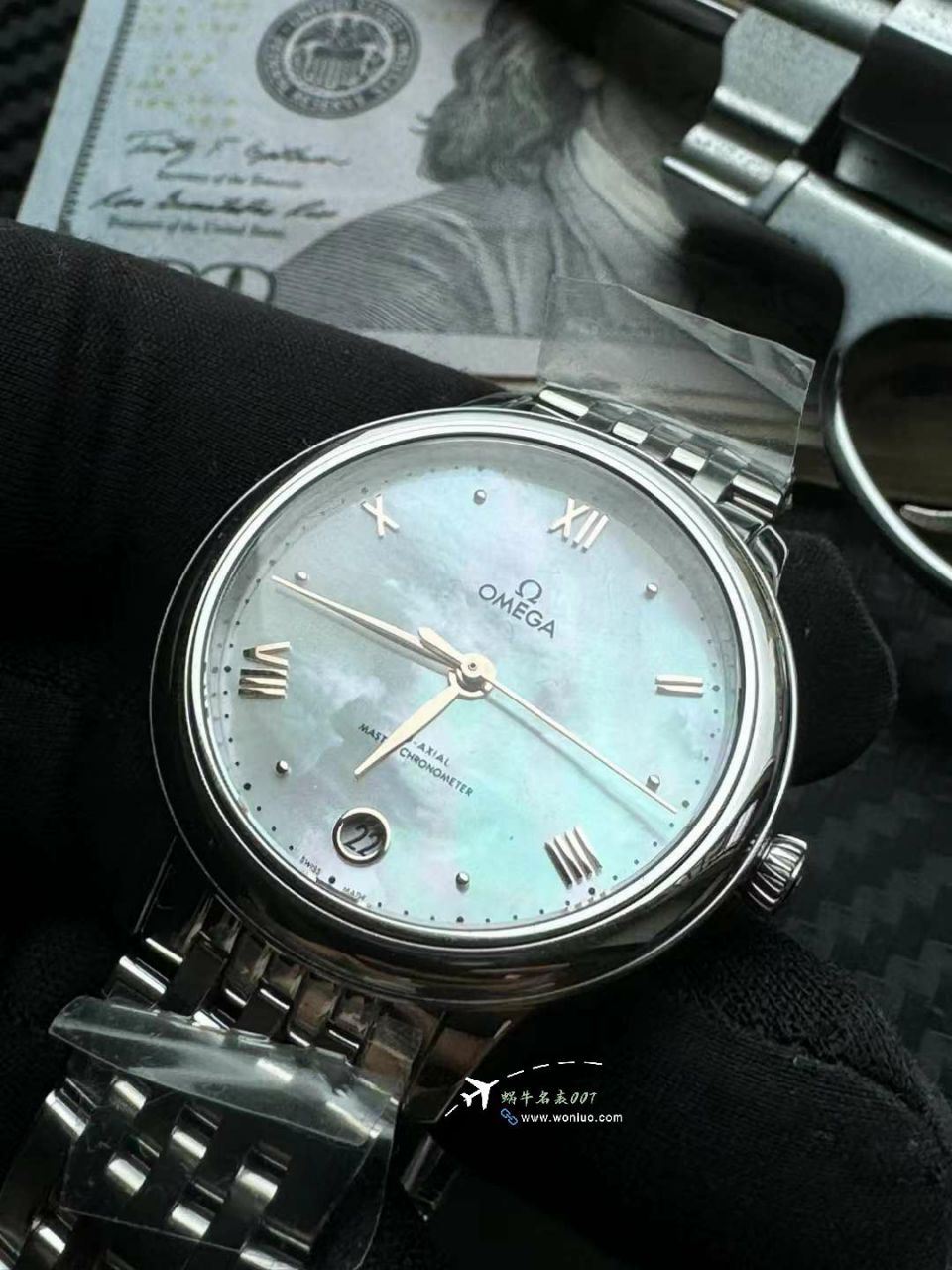 VS Omega  De Ville  series   Women  watchbest replica imitation  watch434.10.34.20.10.001 watches  / VS810