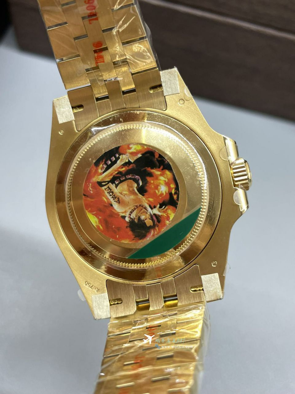 Clean Rolex GMT-Master II GMT All gold m126718grnr-0001 Ultra-high-end  replica imitation  watch watches  / R895