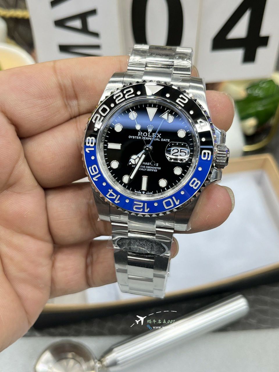 Clean Rolex GMT-Master II Inter Milan Circle m126710blnr-0003100% replica imitation  watches  / R897