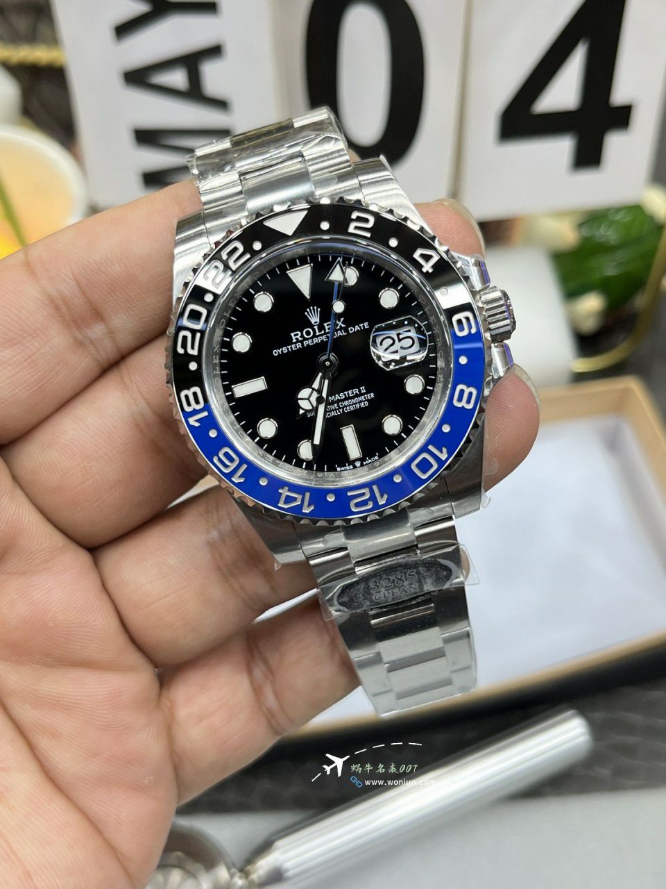 Clean Rolex GMT-Master II Inter Milan Circle m126710blnr-0003100% replica imitation  watches  / R897