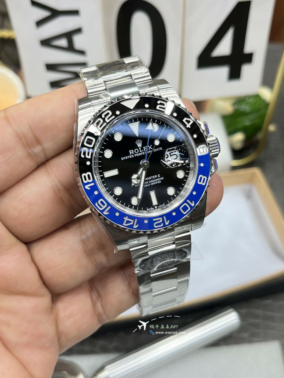 Clean Rolex GMT-Master II Inter Milan Circle m126710blnr-0003100% replica imitation  watches  / R897