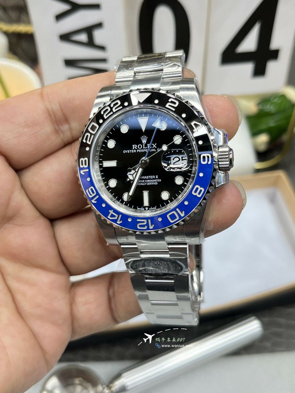 Clean Rolex GMT-Master II Inter Milan Circle m126710blnr-0003100% replica imitation  watches  / R897