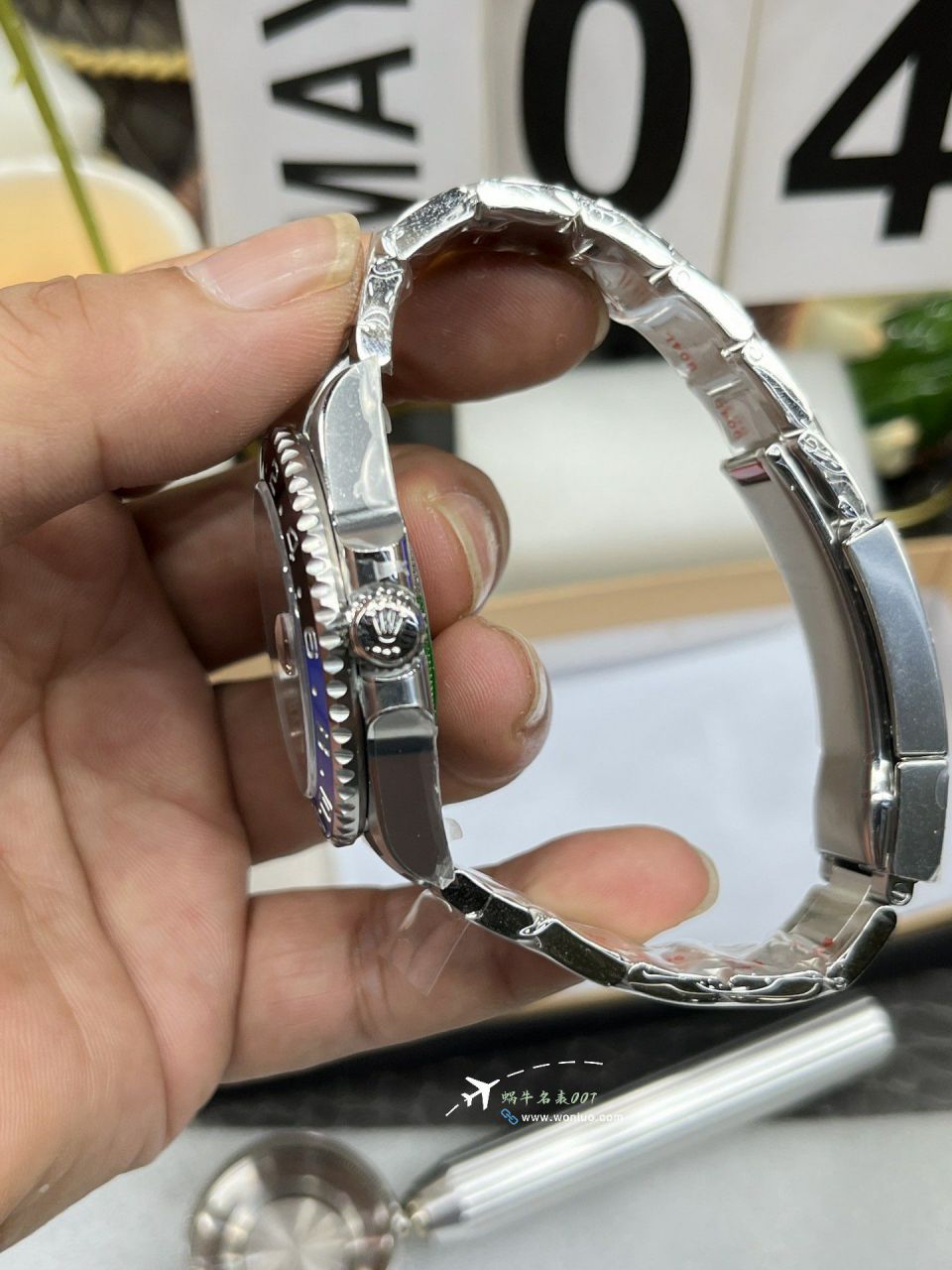 Clean Rolex GMT-Master II Inter Milan Circle m126710blnr-0003100% replica imitation  watches  / R897