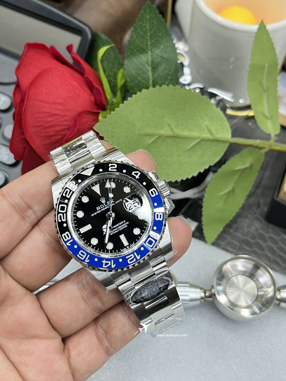 Clean Rolex GMT-Master II Inter Milan Circle m126710blnr-0003100% replica imitation  watches  / R897
