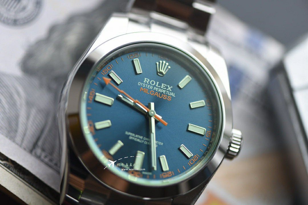VS Factory Rolex Lightning Grid Magnetic Type TOP replica imitation  watchm116400gv-0002 blue  Dial  watches  / R898