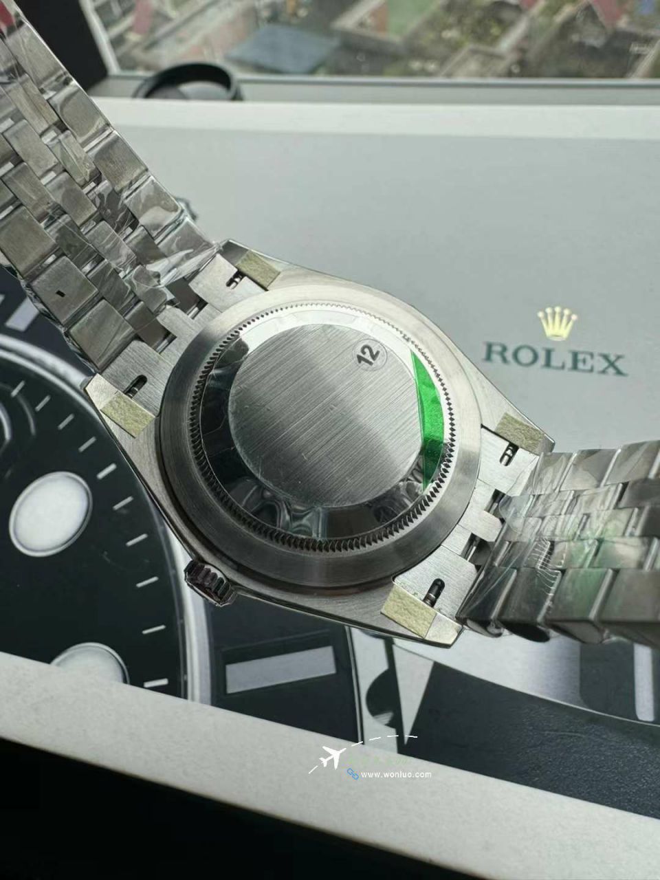 【 Video review 】VSTOP replica  watch  Rolex Datejust 41MM imitation m126334-0028 watches (薄荷绿) / R828