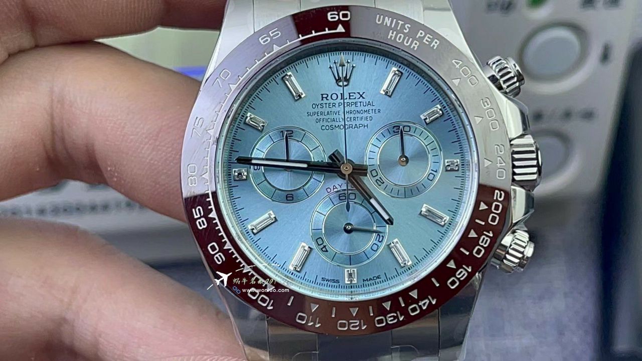 clean Rolex Daytona  ice  blue imitation  replica  watchm116506-0002 watches  / R900