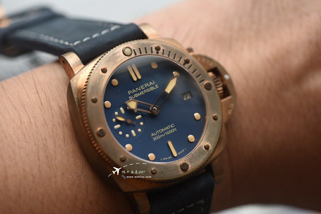  Video review VS Factory Panerai Submarine series 小 bronze PAM01074，PAM1074TOP replica imitation  watch / VSPAM01074B