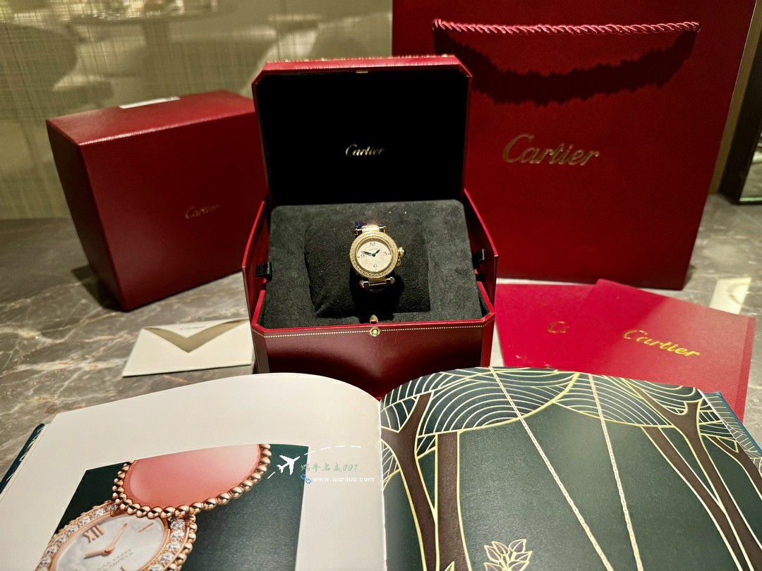 AF Factory 100% imitation  Women watchCartier帕莎 series WJPA0018，WGPA0018 watches  / K337