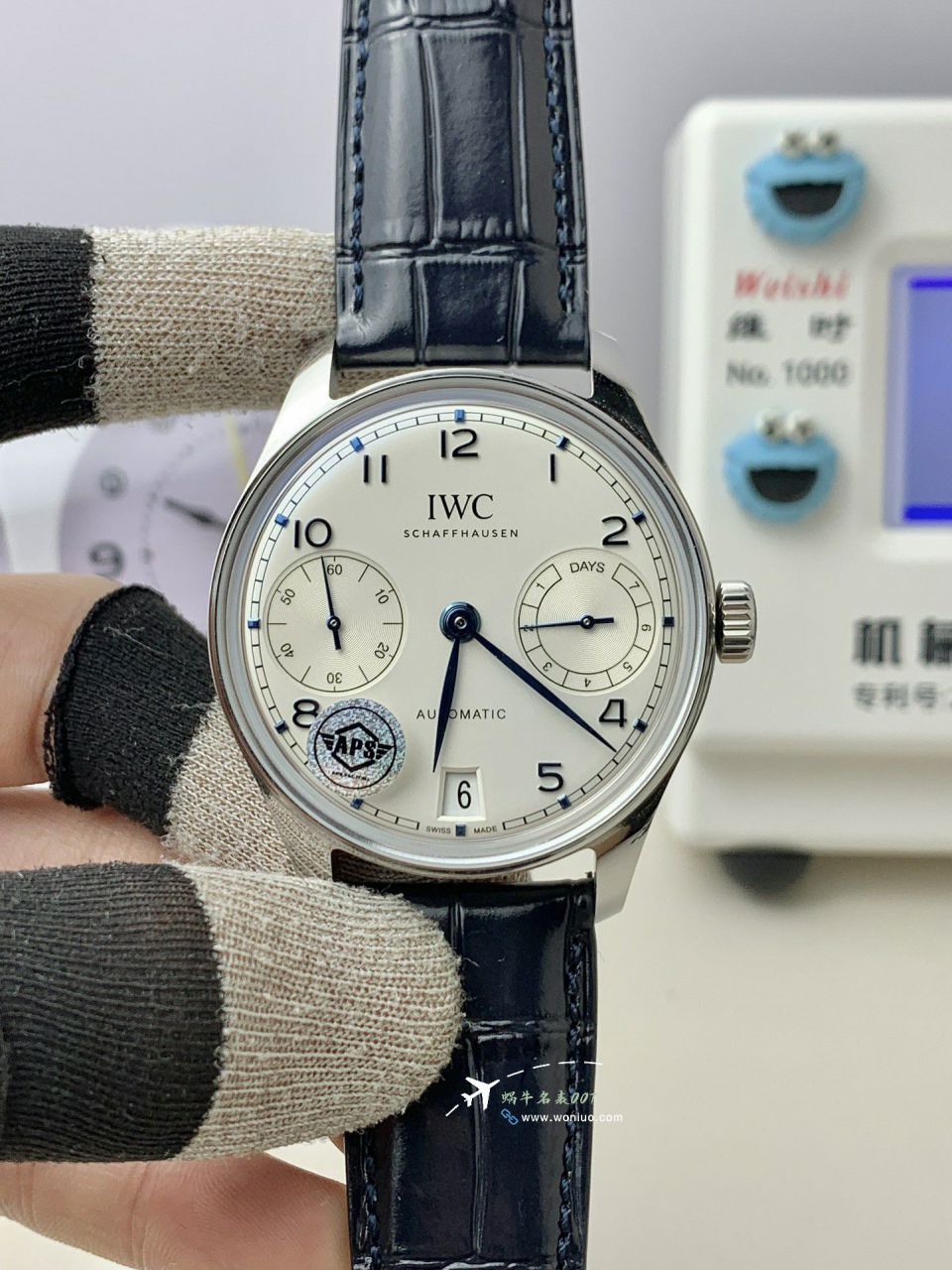 APSIWC Portuguese Seven Days 2024 newest TOP replica imitation  watch IWC Portugal  Seven-day chain IW501702 / WG630