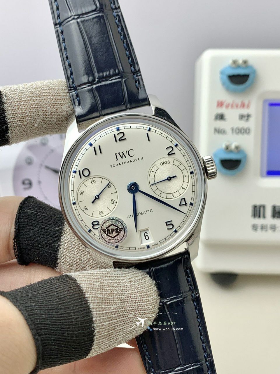 APSIWC Portuguese Seven Days 2024 newest TOP replica imitation  watch IWC Portugal  Seven-day chain IW501702 / WG630