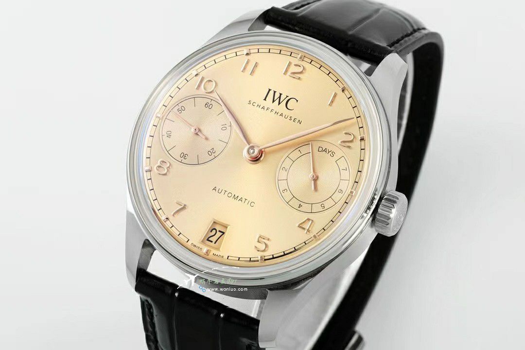 APSIWC Portuguese Seven Days 2024 newest TOP replica imitation  watch IWC Portugal  Seven-day chain IW501702 / WG630