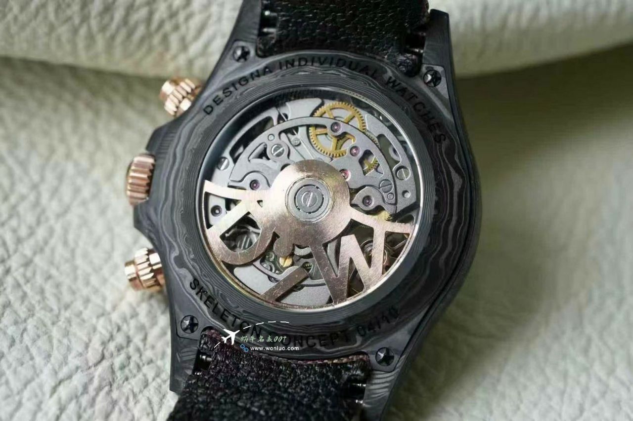 DiW 打造 Rolex Daytona  newest  Customized 款  ice 川 blue  沙漠绿洲4130 Daytona  watch / R902